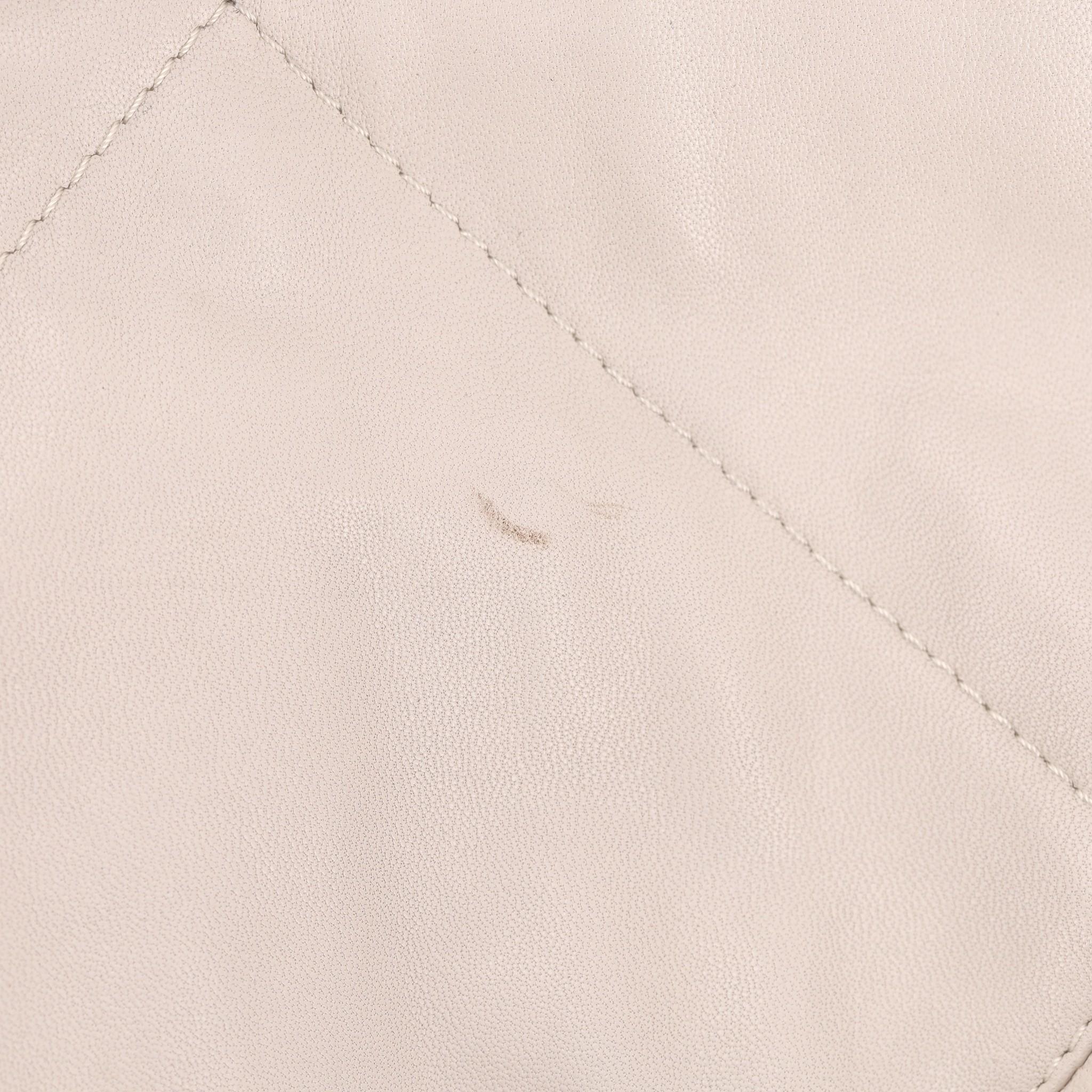 Massimo Dutti Limited Edition Quilted Leather Coat For Sale 8