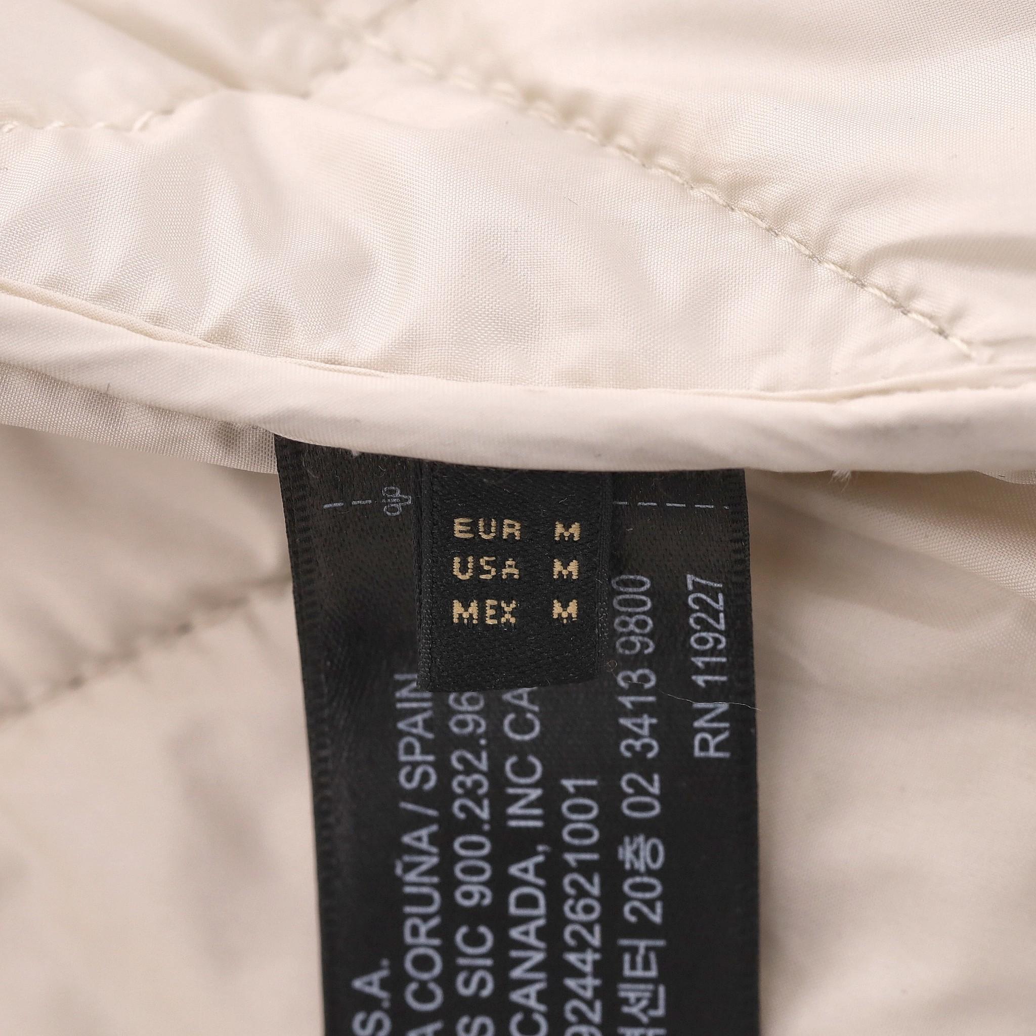 Massimo Dutti Limited Edition Quilted Leather Coat For Sale 1