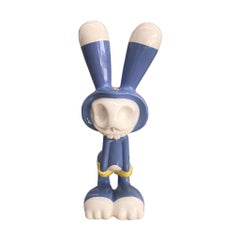 Coniglieschio Ceramic Sculpture by Massimo Giacon