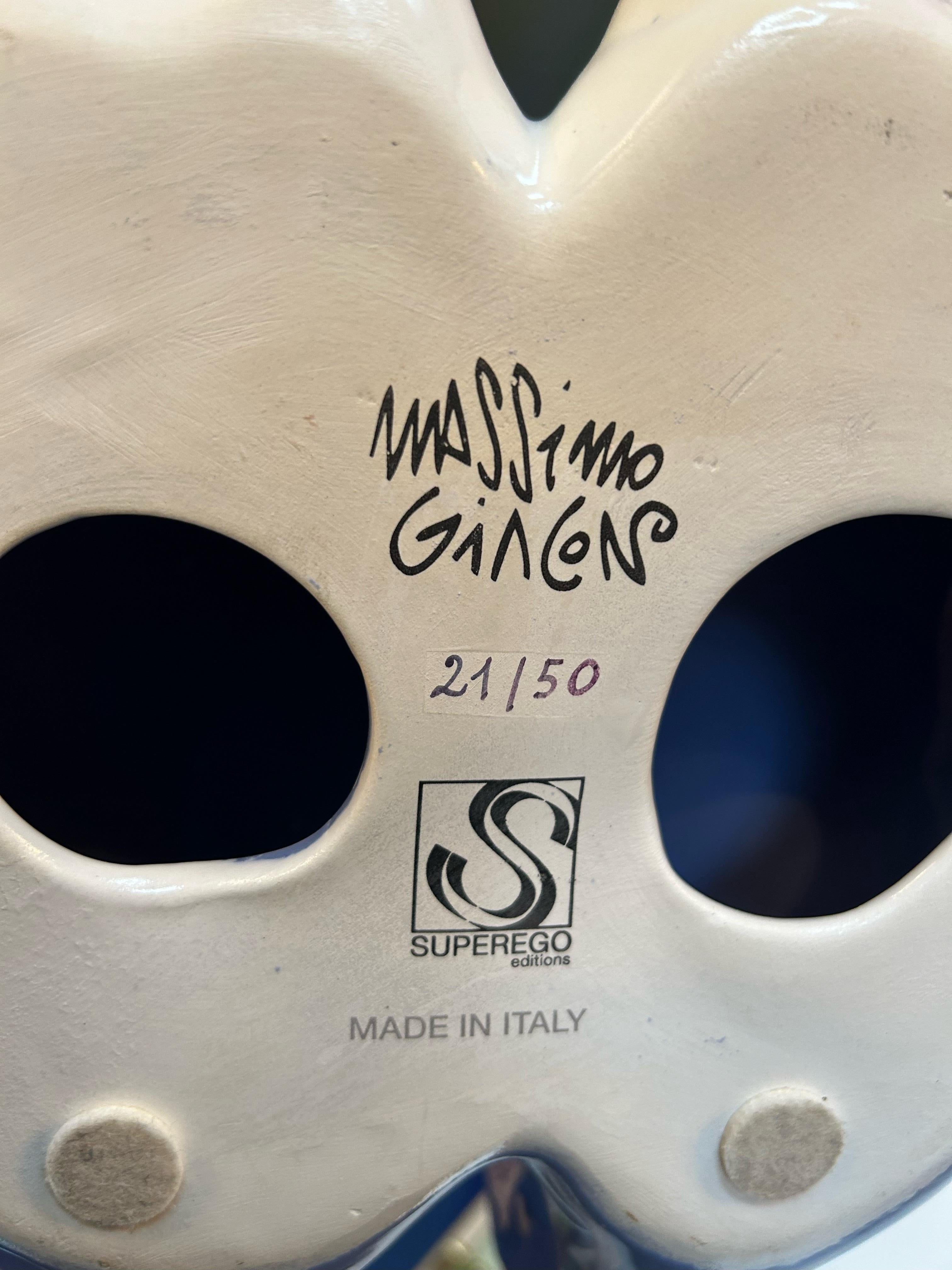 Scultura in ceramica Coniglieschio di Massimo Giacon in vendita 6