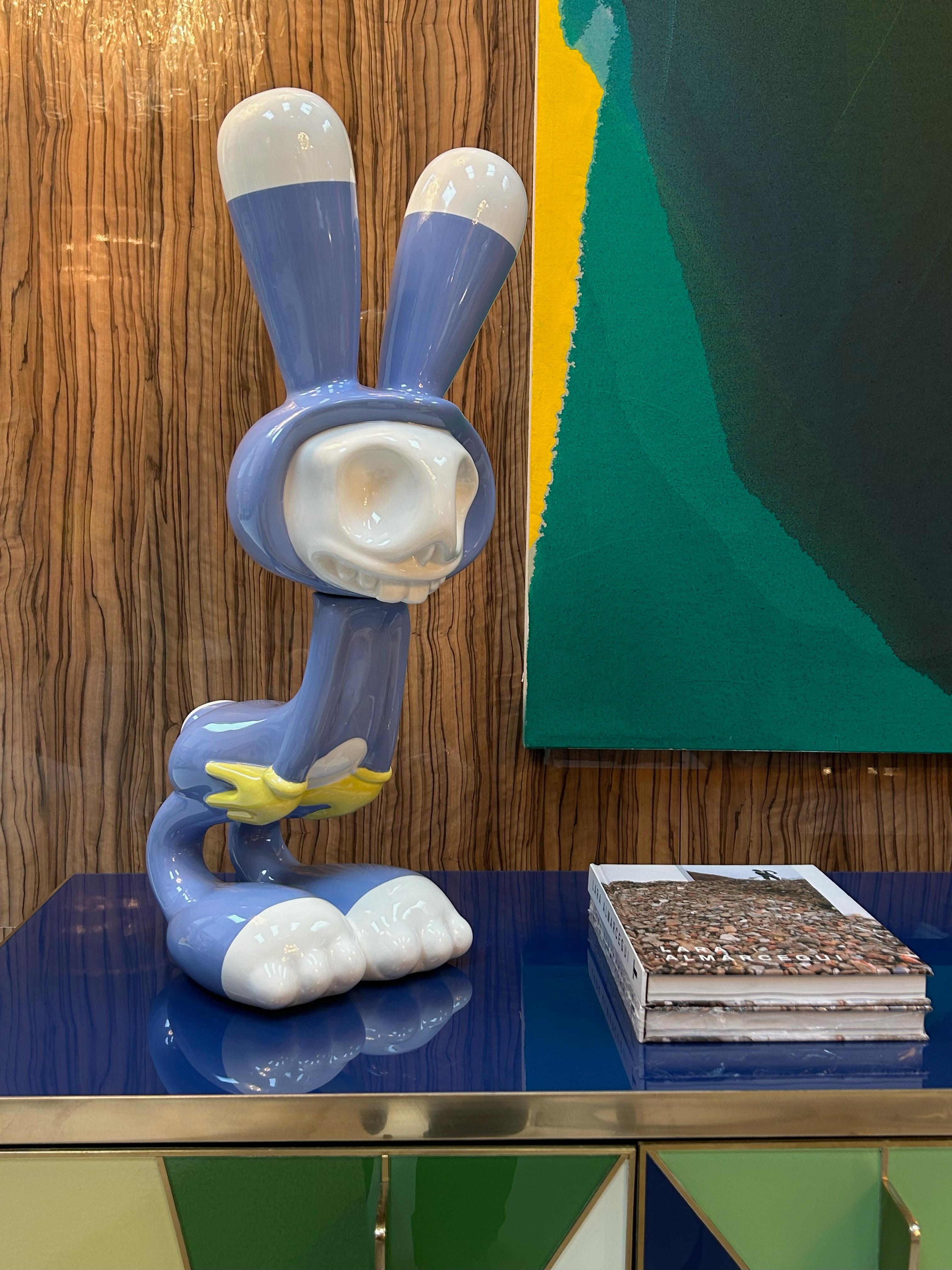 Scultura in ceramica Coniglieschio di Massimo Giacon in vendita 7