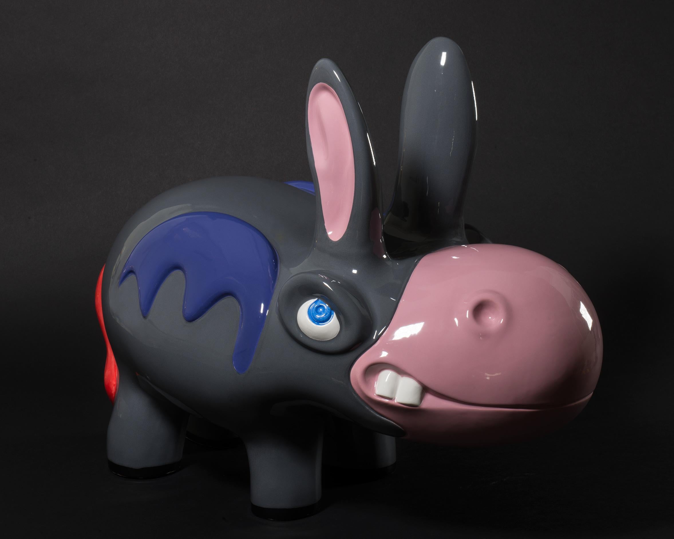 Ceramic sculpture part of the 'Pop Will Eat Himself' designed by Massimo Giacon and produced by Superego editions in 2019. Limited edition of 50 copies. Signed and numbered.

Biography: 
Massimo Giacon was born in Padova in 1961. Since 1980 he