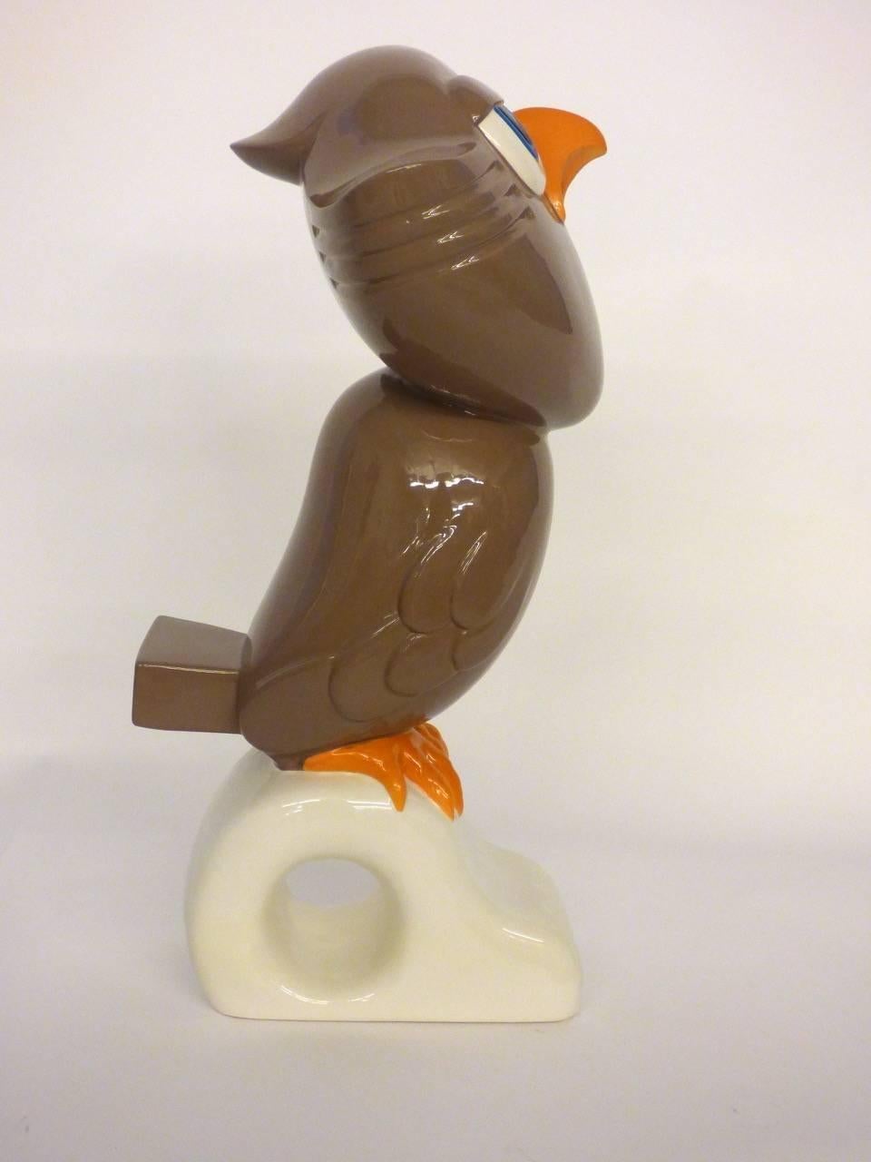 Italian Kokoo Coquette  Ceramic Sculpture by Massimo Giacon for Superego Editions, Italy For Sale