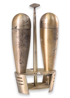 Massimo Iosa Ghini for Argenteria Merano Ogiva (Salt & Pepper) 1989 Design Milan