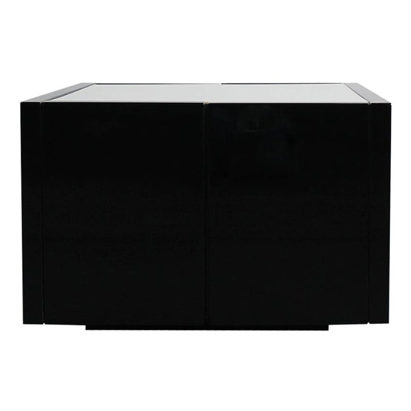 Mesa auxiliar o mueble bar Massimo and Lella Vignelli Negro Saratoga by Poltronova en venta
