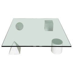 Massimo 
Lella Vignelli, table basse Metafora, Casigliani, Italie