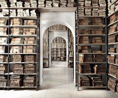 Archivio Banco di Napoli I, Napoli 2013 - the inside of a library with books