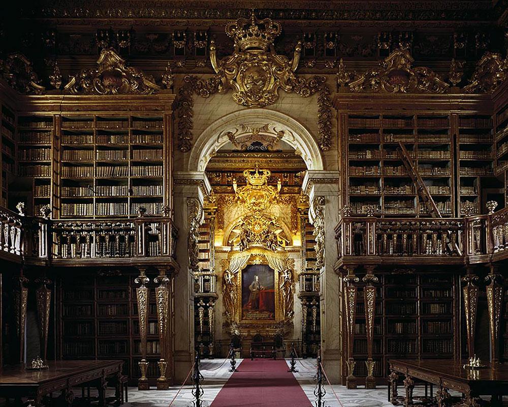 coimbra library portugal