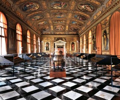 Massimo Listri, Biblioteca Marciana, Venezia, Italy, 2012. C-print, Edition of 5