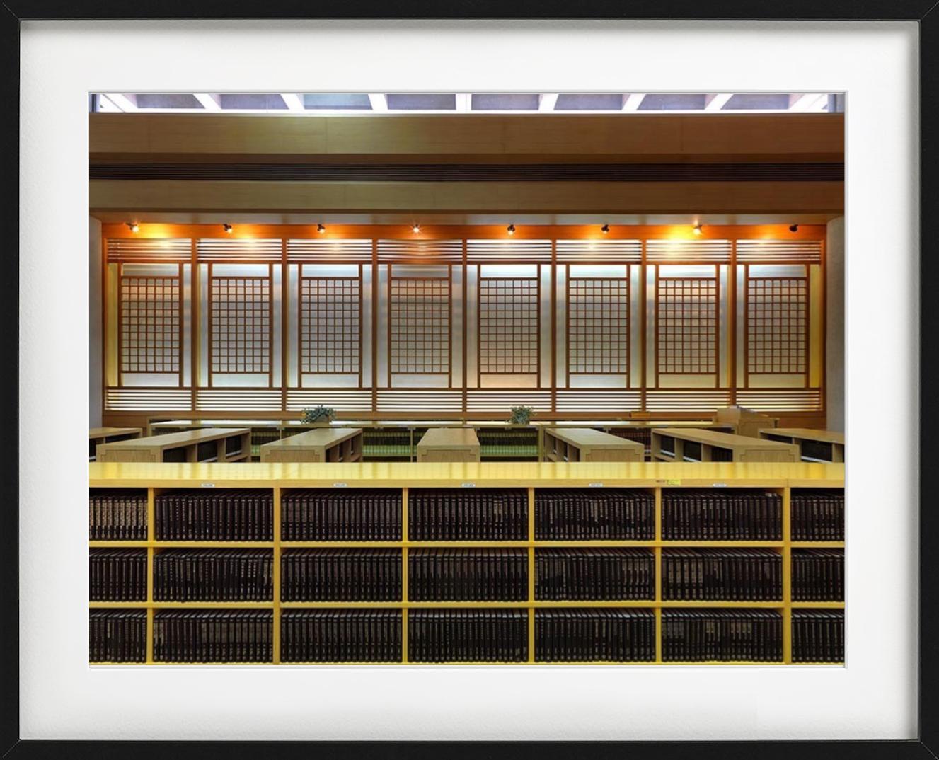 Bibliotheca Di Taipai, Moderne Innenarchitektur, Kunstfotografie 2012 im Angebot 1