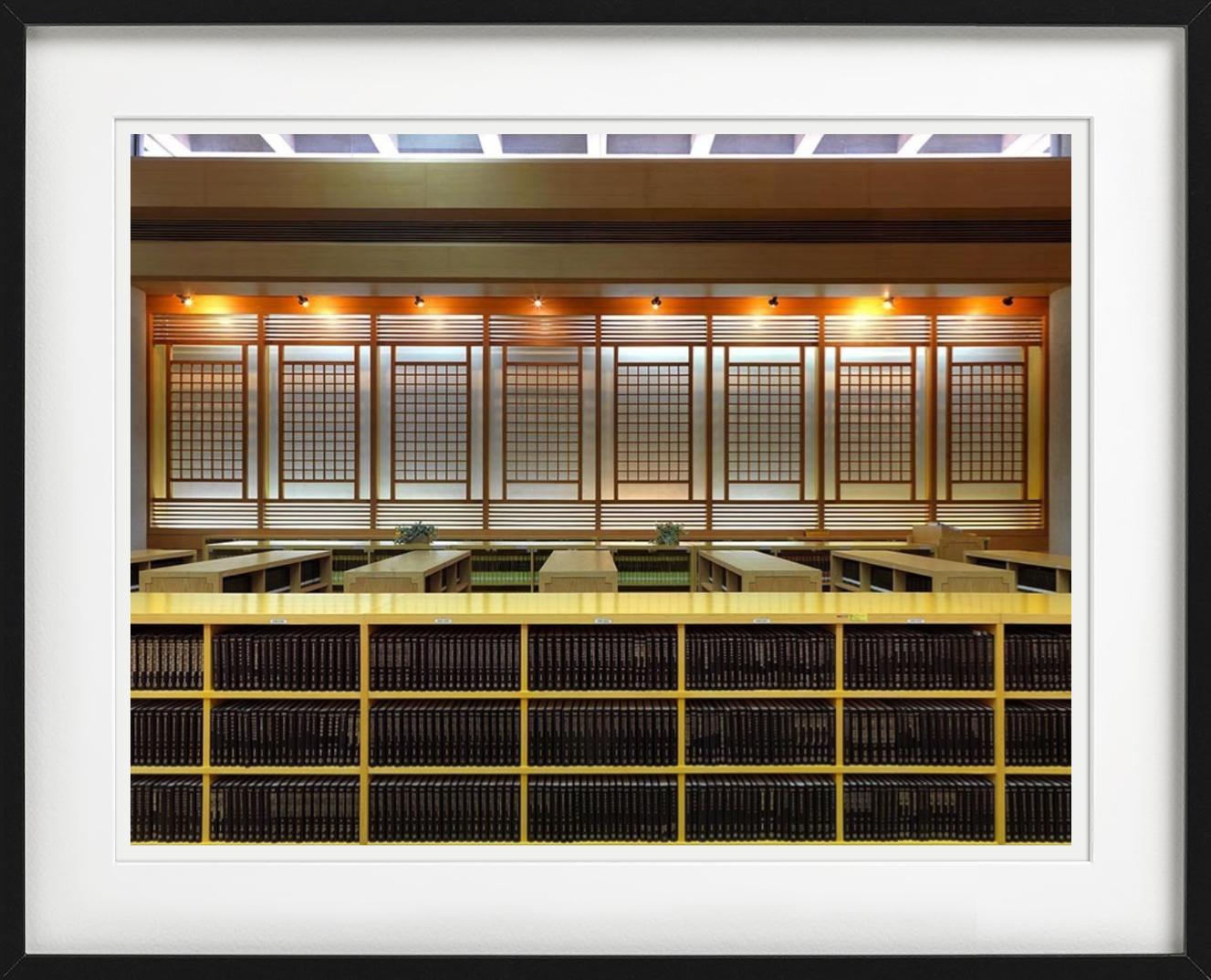 Bibliotheca Di Taipai, Moderne Innenarchitektur, Kunstfotografie 2012 im Angebot 2