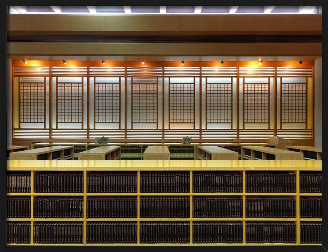 Bibliotheca Di Taipai, Moderne Innenarchitektur, Kunstfotografie 2012 im Angebot 3