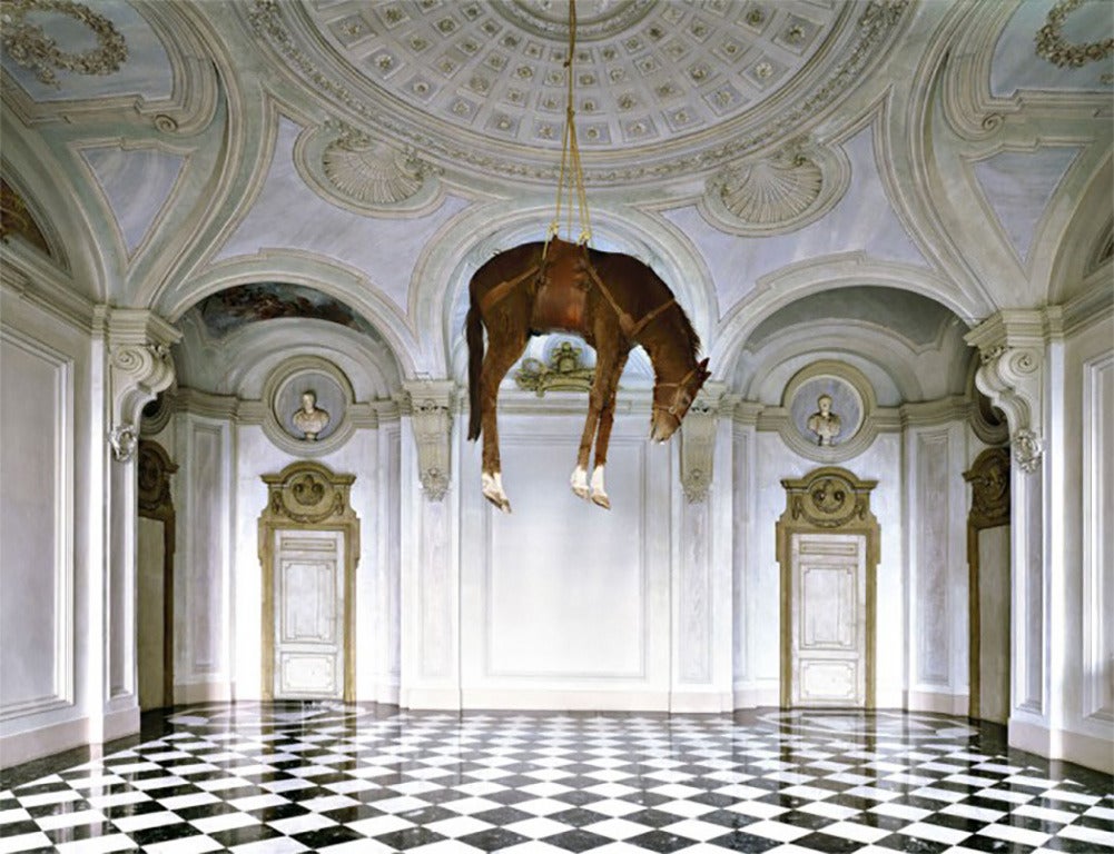 Massimo Listri Figurative Photograph – Schloss Rivoli II - Turin