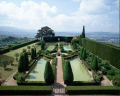 Giardino Villa Gamberaia in Firenze, Italien