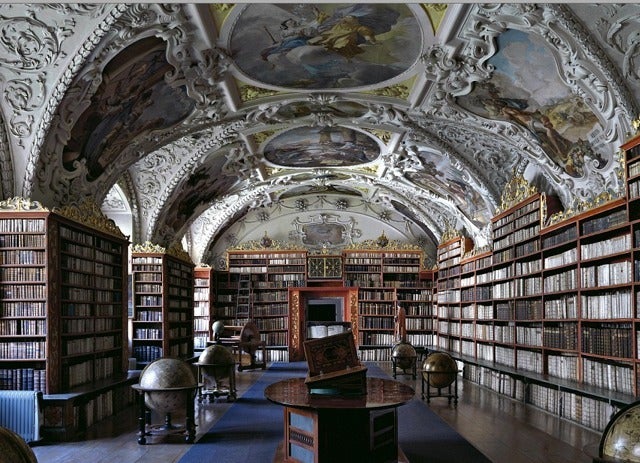 biblioteca di praga