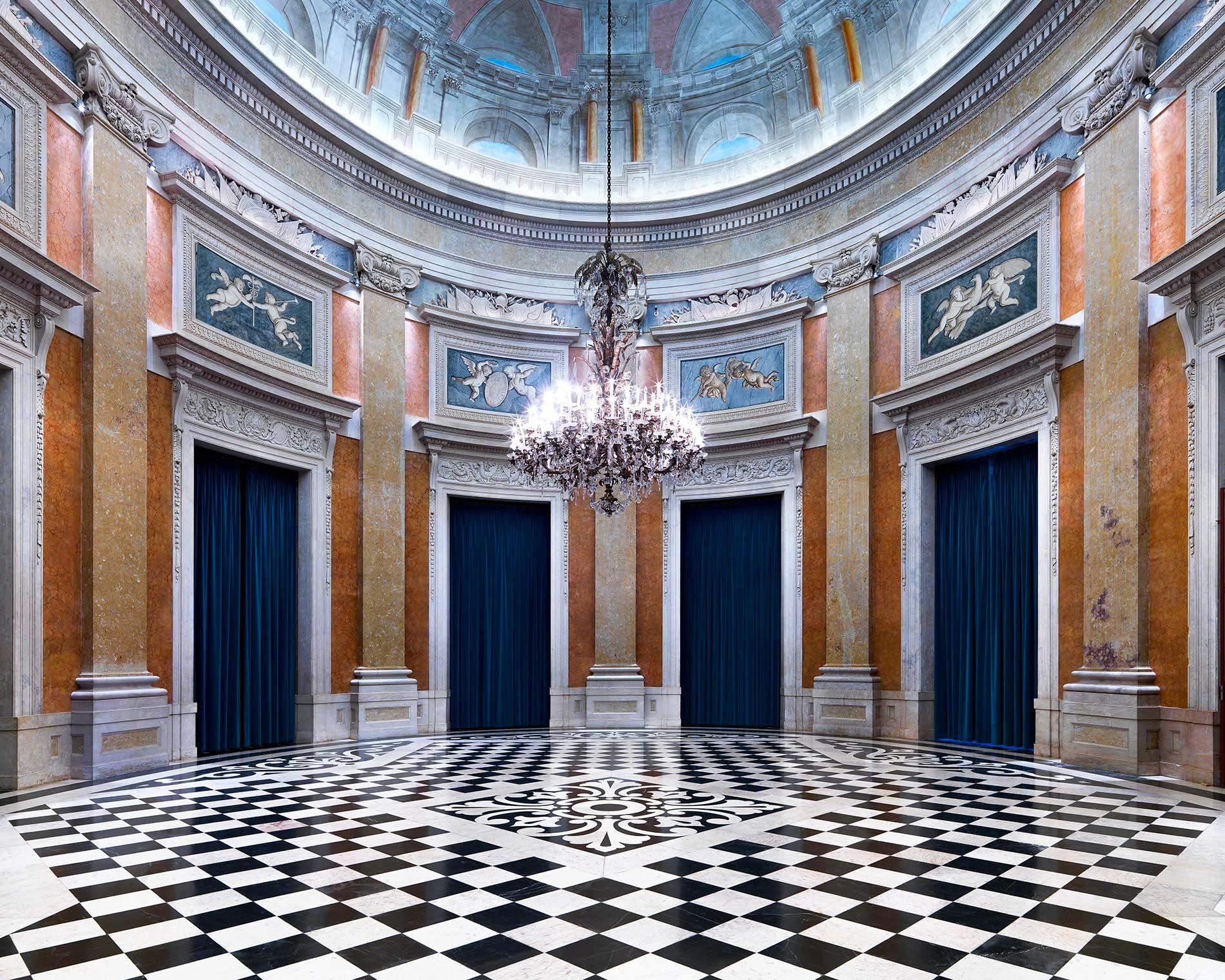 Palacio Nacional da Ajuda Lisbona (Sala da Ballo)
Chromogenic Print mounted on aluminum
Signed, dated, and numbered on verso
39.5 x 47.5"/ 100 x 120 cm Edition of 5
47.5 x 59"  / 120 x 150 cm Edition of 5
88.5 x 71" / 180 x 225 cm Edition of