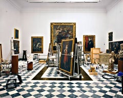 Massimo Listri „Galleria degli Uffizi, La Sala della Controriforma, Firenze“