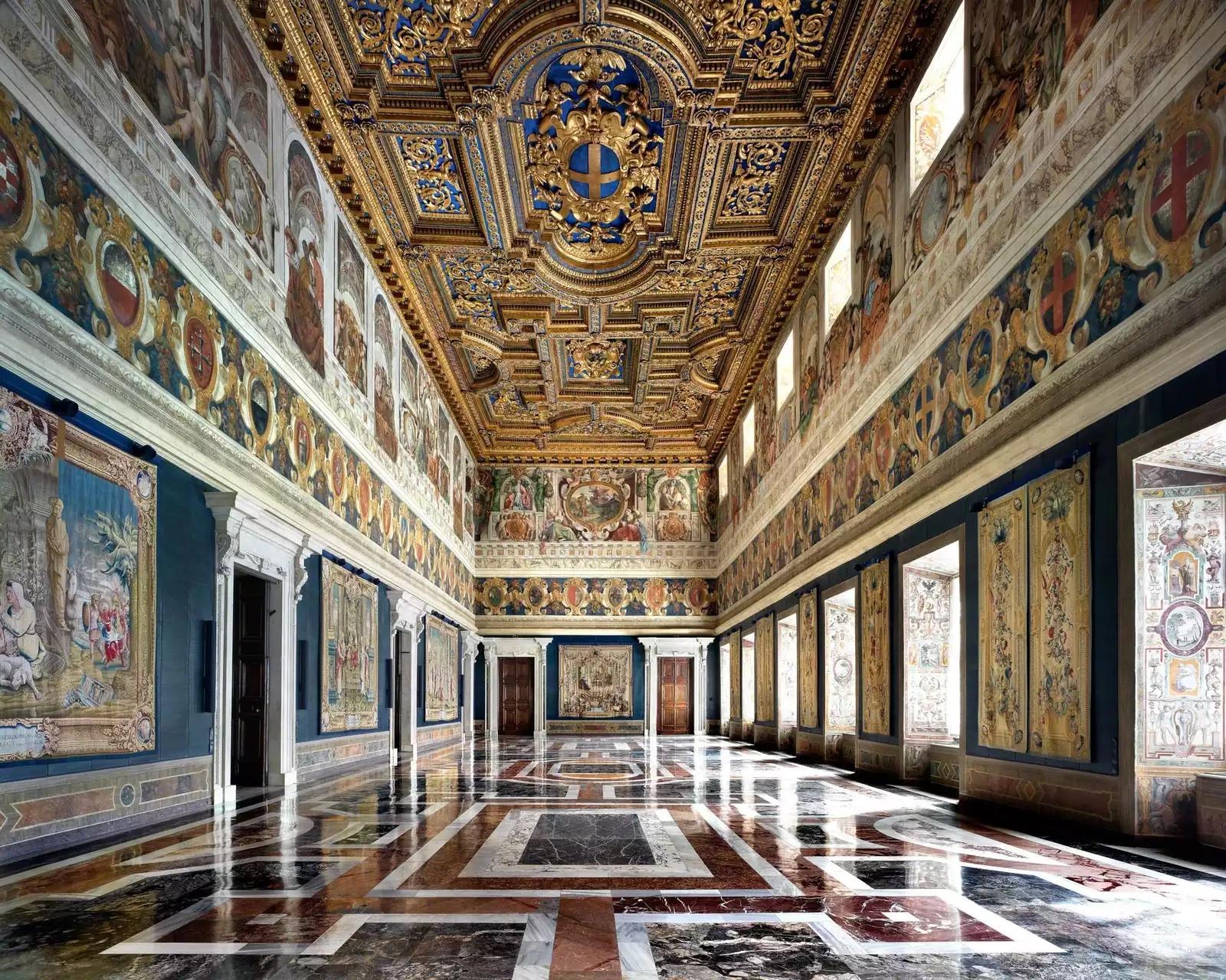 Museo Correr II, Venice, Italy, 2016
Chromogenic print
120 x 150 cm
Edition of 5

Italian, b. 1954, Florence, Italy, based in Florence, Italy Massimo Listri travels his native Italy and the world with his camera, photographing grand interior spaces