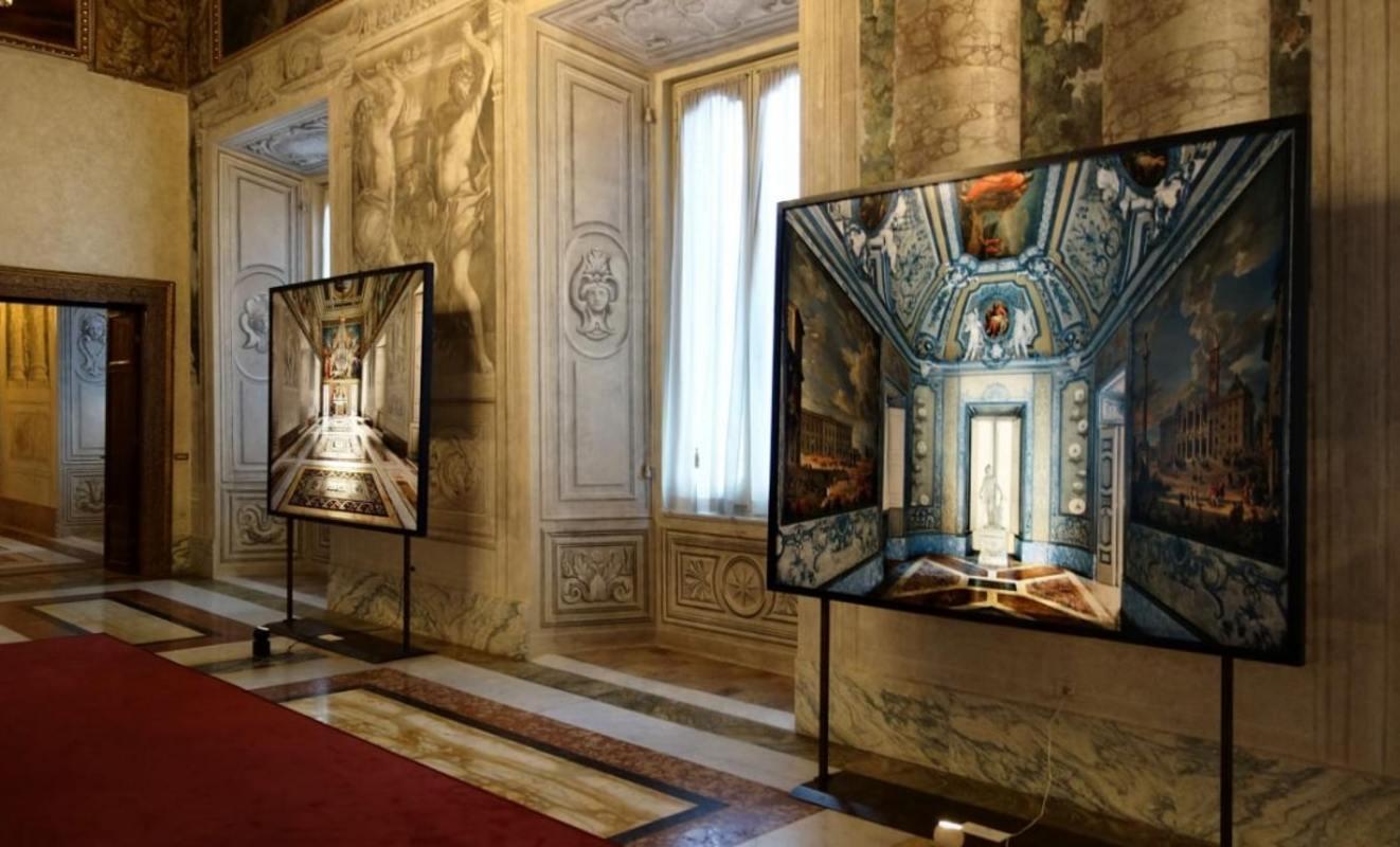 Massimo Listri Palazzo D'Avalos, Naples Large Format Photographs Interiors  For Sale 2