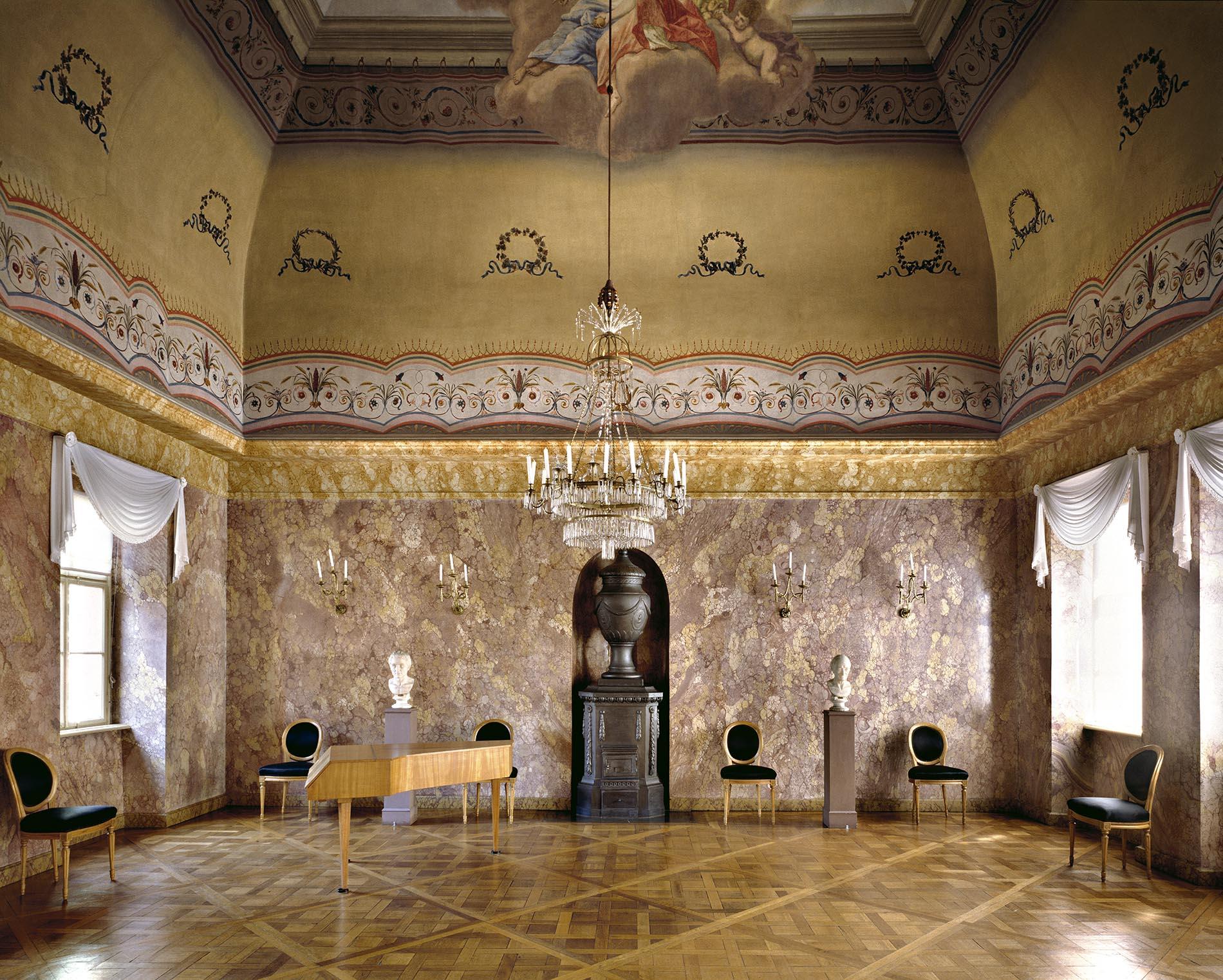Massimo Listri
Palazzo Wittum, Weimar 1997
C print
Signed and numbered edition of 5

39.5 x 47 inches (100x120 cm) Edition of 5  
47.5 × 59 inches (120x150 cm) Edition of 5  
71 x 88.75 inches (180x225cm) Edition of 5

Florentine photographer