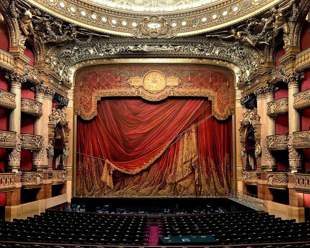 Massimo Listri Color Photograph - Opera Nacional, Paris, France
