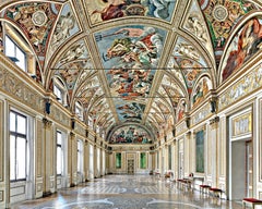 Massimo Listri, Palacio Ducal, Galería de los Espectros, Mantua 1996, C-print 5/5
