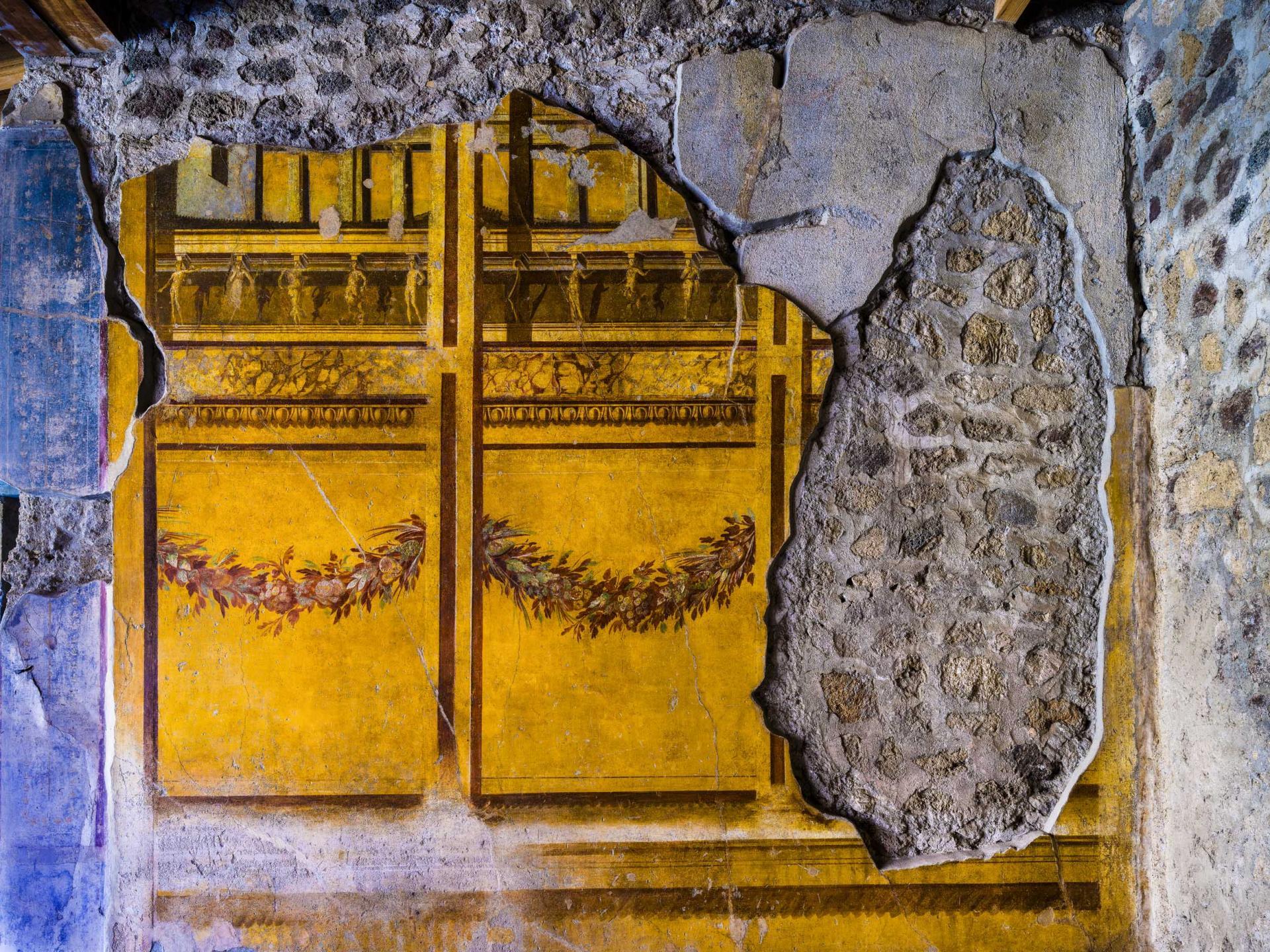 Fresque de Pompéi - Contemporain Photograph par Massimo Listri