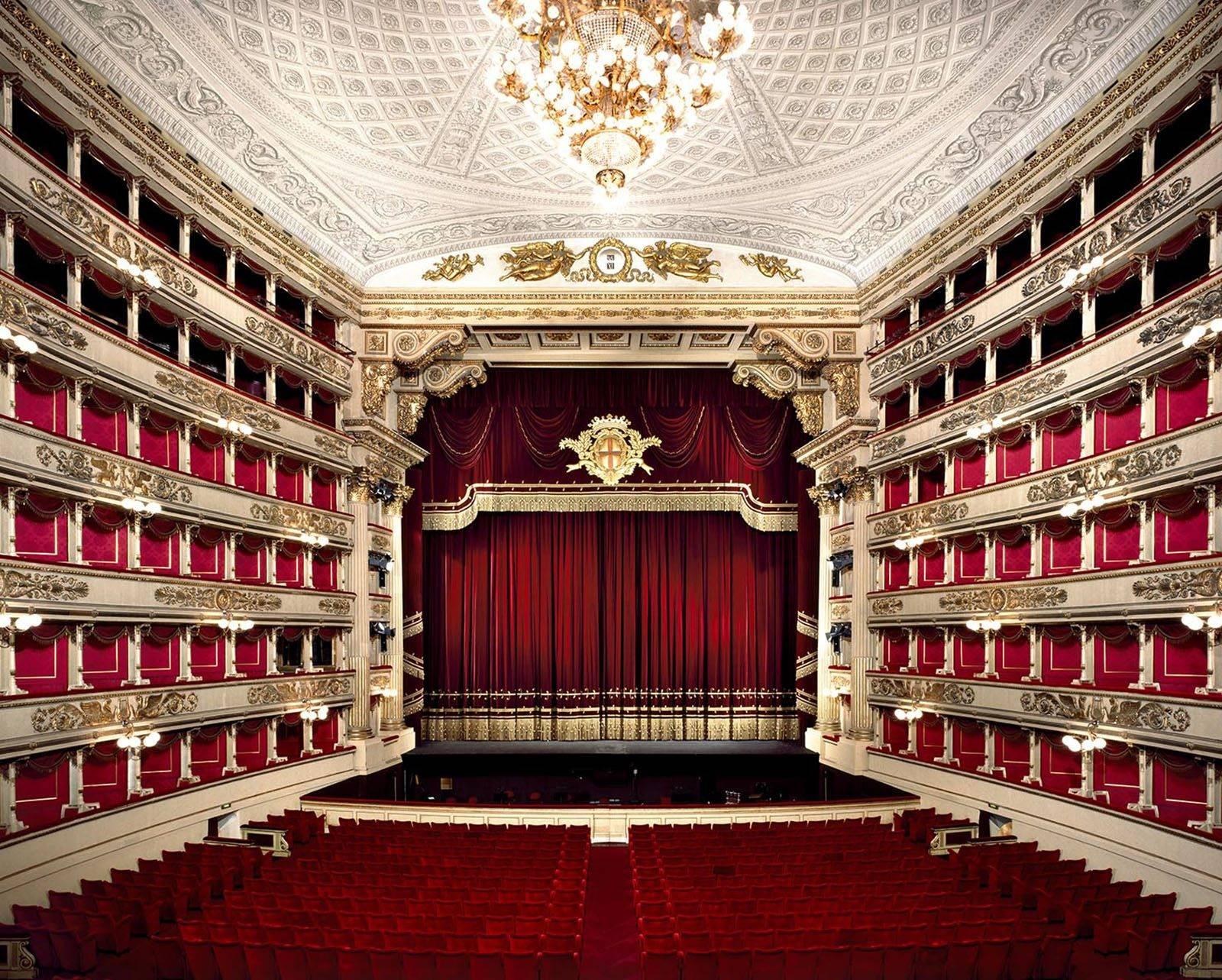 Massimo Listri Landscape Photograph - Teatro La Scala II - Milano
