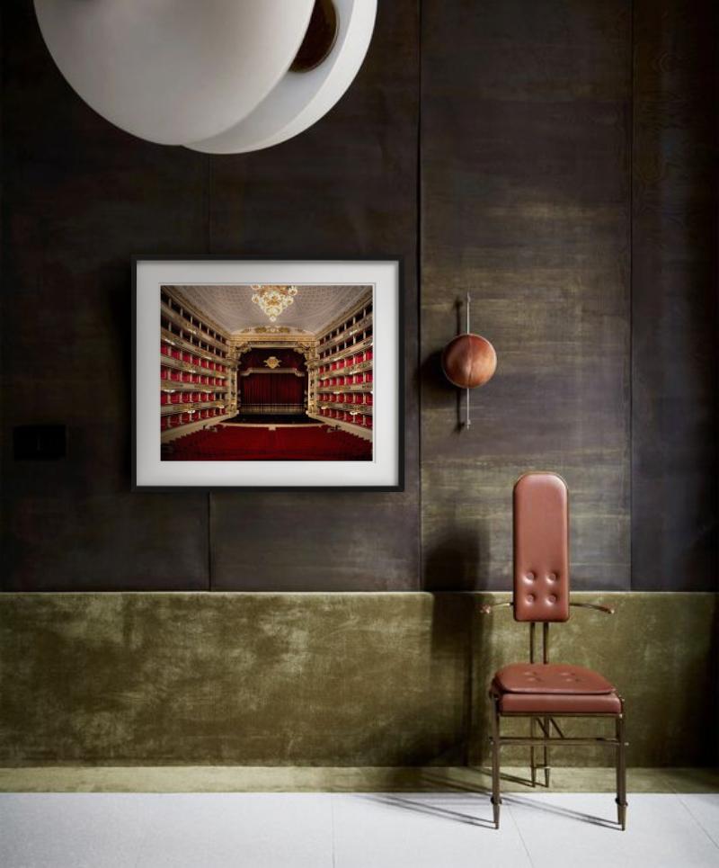 Teatro la Scala, Mailand, Kunstfotografie, 2000 (Braun), Color Photograph, von Massimo Listri