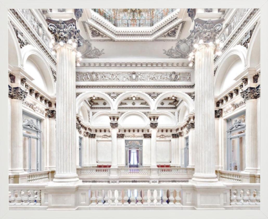Teatro Colon I, Buenos Aires – Weißes Barockinterieur im Stil des Barock, Kunstfotografie, 201 im Angebot 4