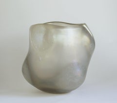 Massimo Micheluzzi Cristal Murrina Clásico y Técnicas Battuto Marrón Atardecer