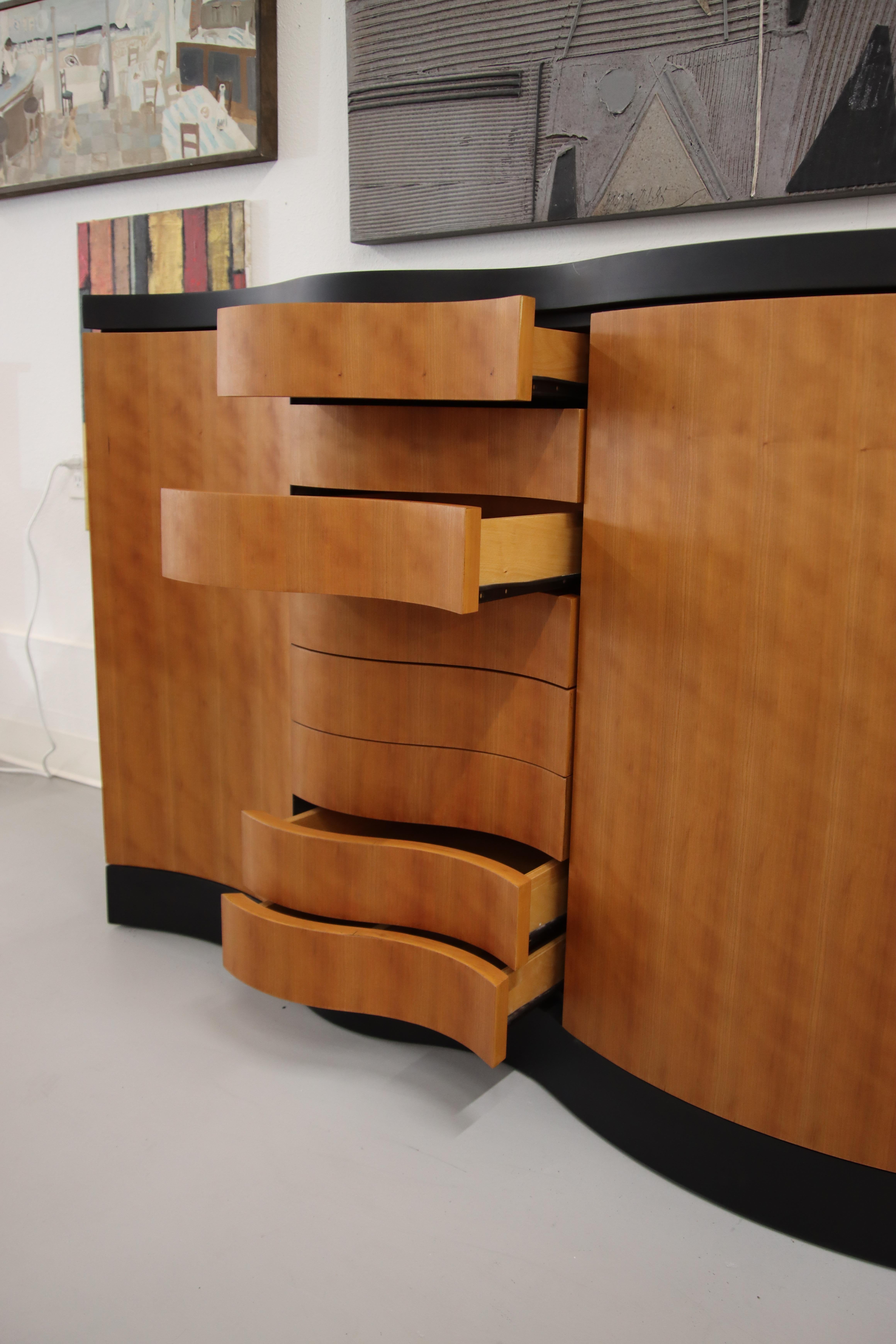 Massimo Morozzi for Giorgetti Matrix Credenza For Sale 1