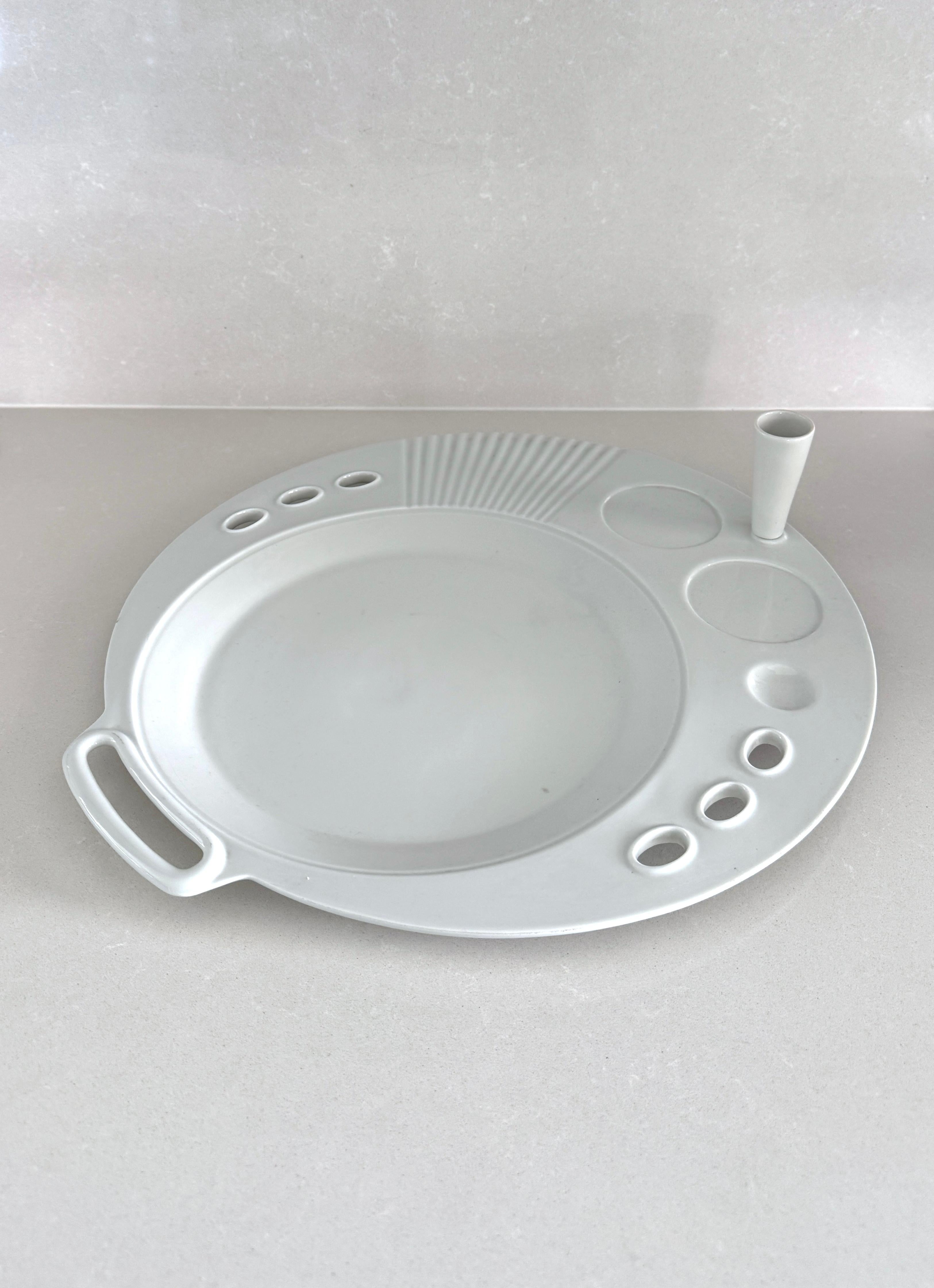Massimo Morozzi, Juego de mesa personal mod. 'Oyster', 1987 Cerámico en venta
