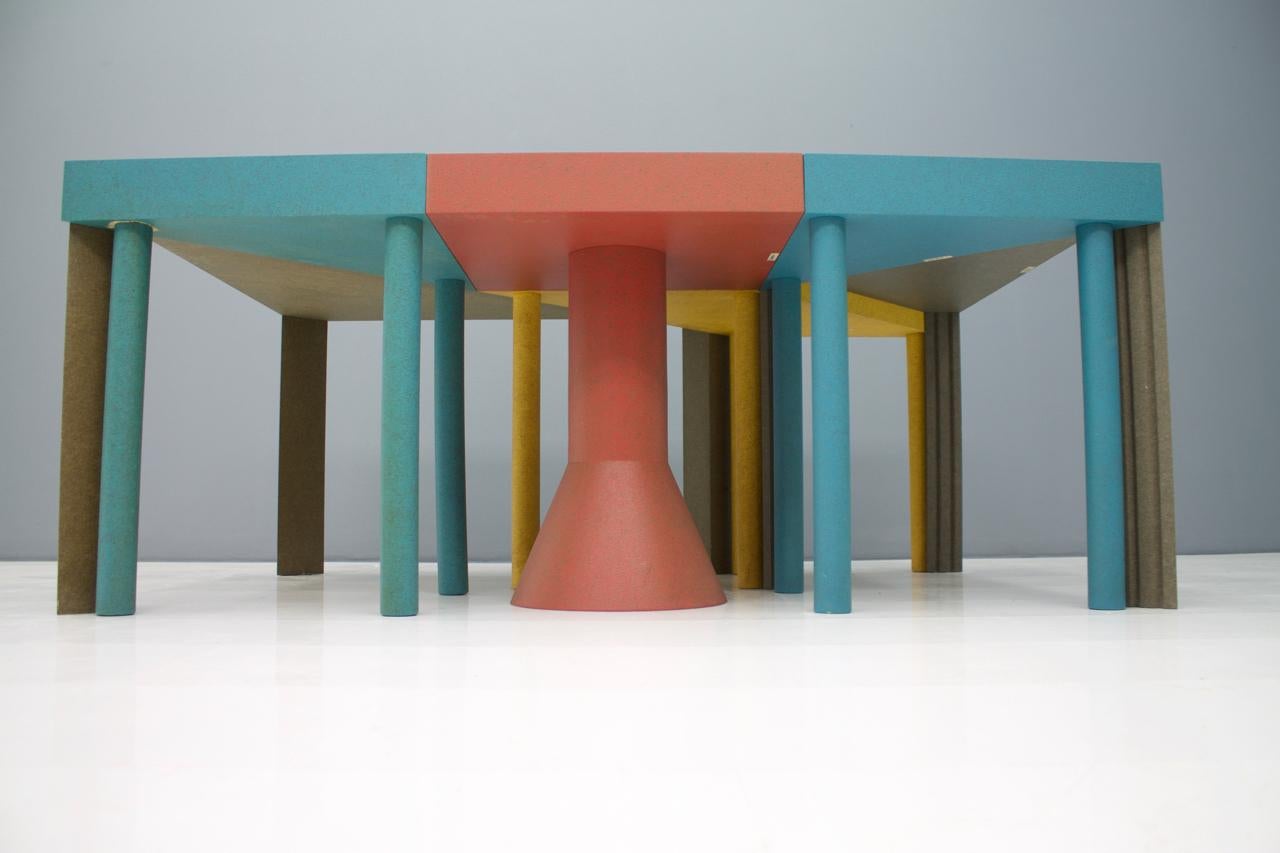 Massimo Morozzi Tangram Tables for Cassina, 1983 4