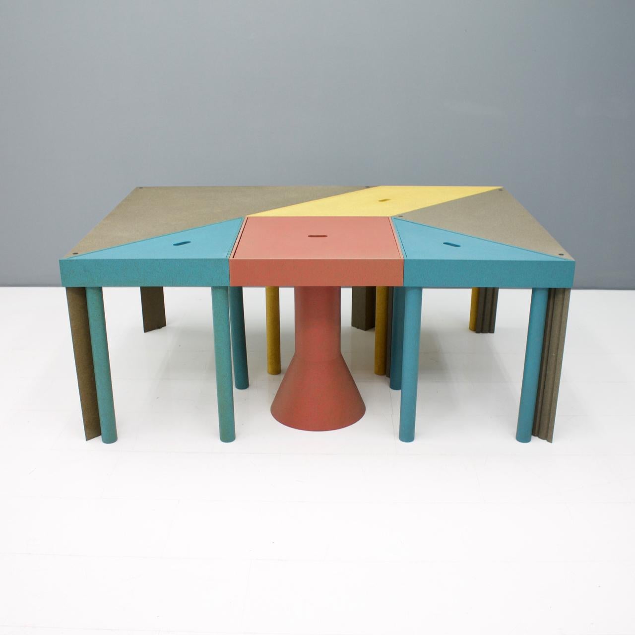 Post-Modern Massimo Morozzi Tangram Tables for Cassina, 1983