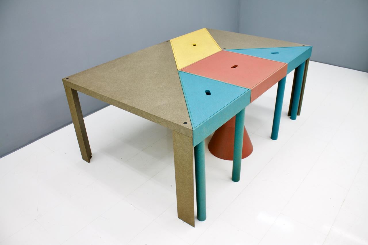 Massimo Morozzi Tangram Tables for Cassina, 1983 In Good Condition In Frankfurt / Dreieich, DE