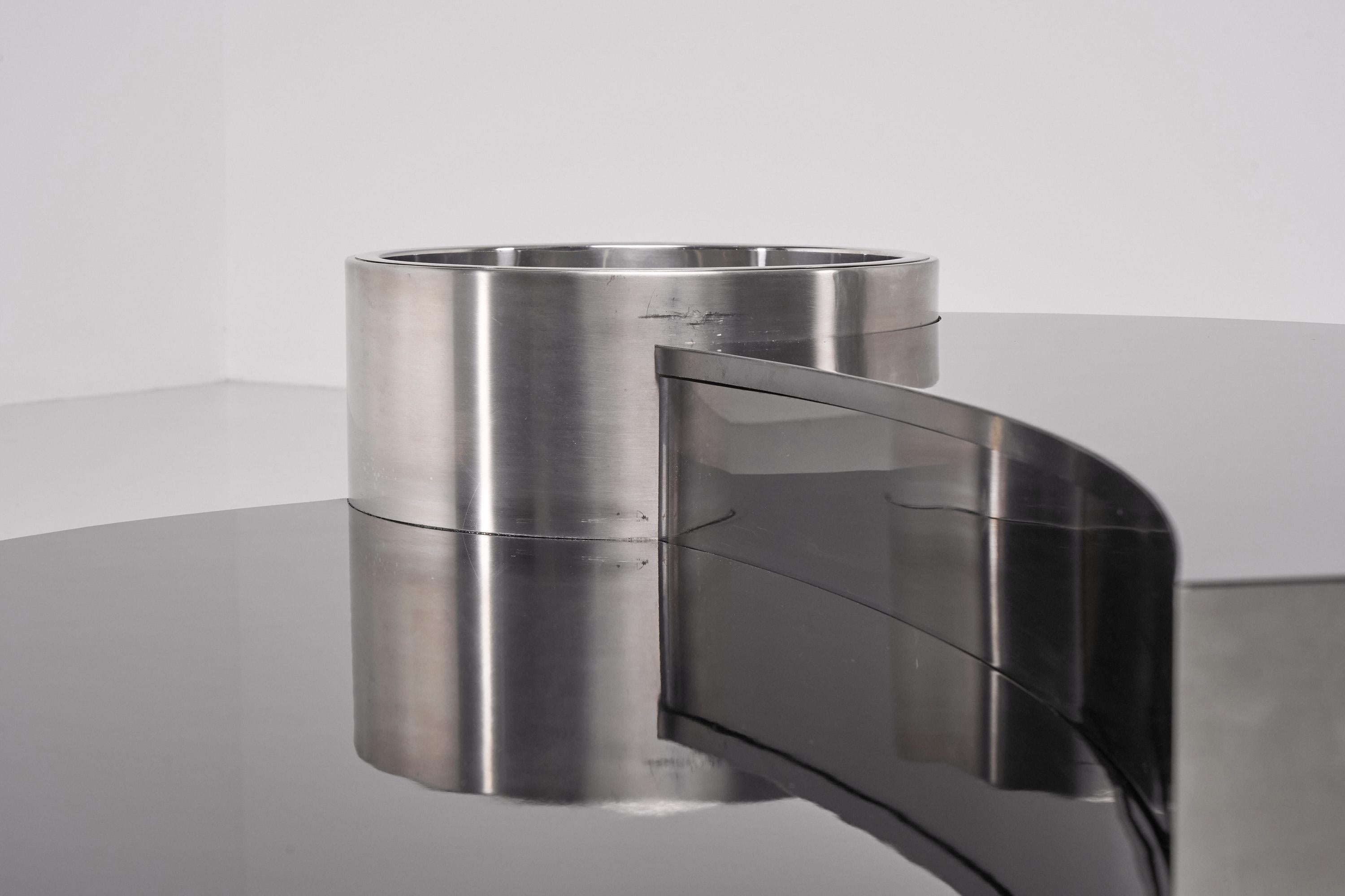 Fine XX secolo Massimo Papiri Cocktail Table di Mario Sabot Italia, 1970
