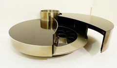 Massimo Papiri for Mario Sabot Cocktail Table with Dry Bar