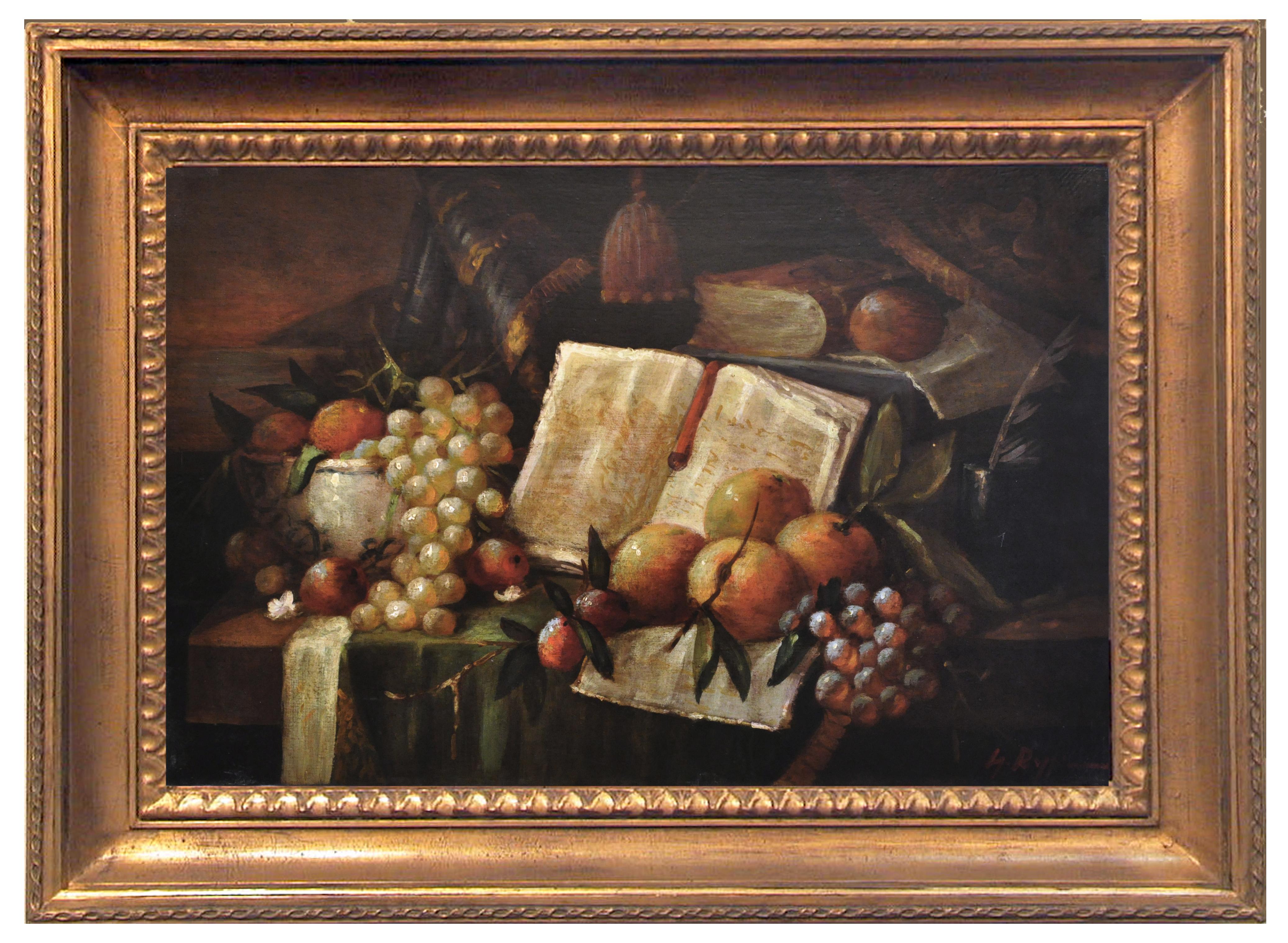Still life - Massimo Reggiani Italia 2007 - Oil on canvas cm.40x60

Still life, a pictorial representation of foodstuffs, objects or inanimate objects, was one of the artistic genres that became completely independent in the 17th century. The