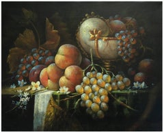 STILLLEBEN - Niederländische Schule:: italienisches Öl auf Leinwand
