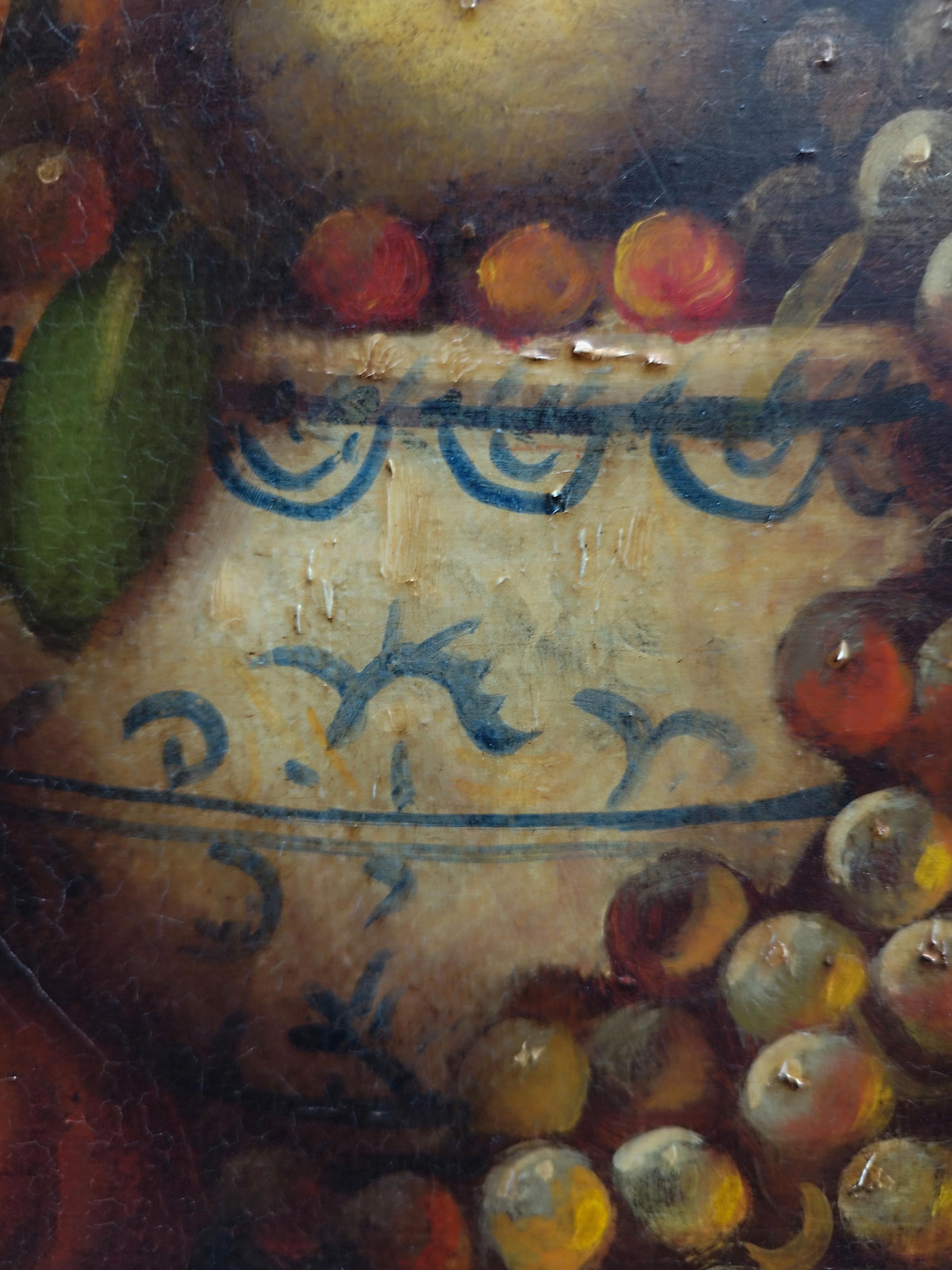 VIDA TRANQUILA - Massimo Reggiani -  Óleo sobre lienzo Pintura italiana en venta 8