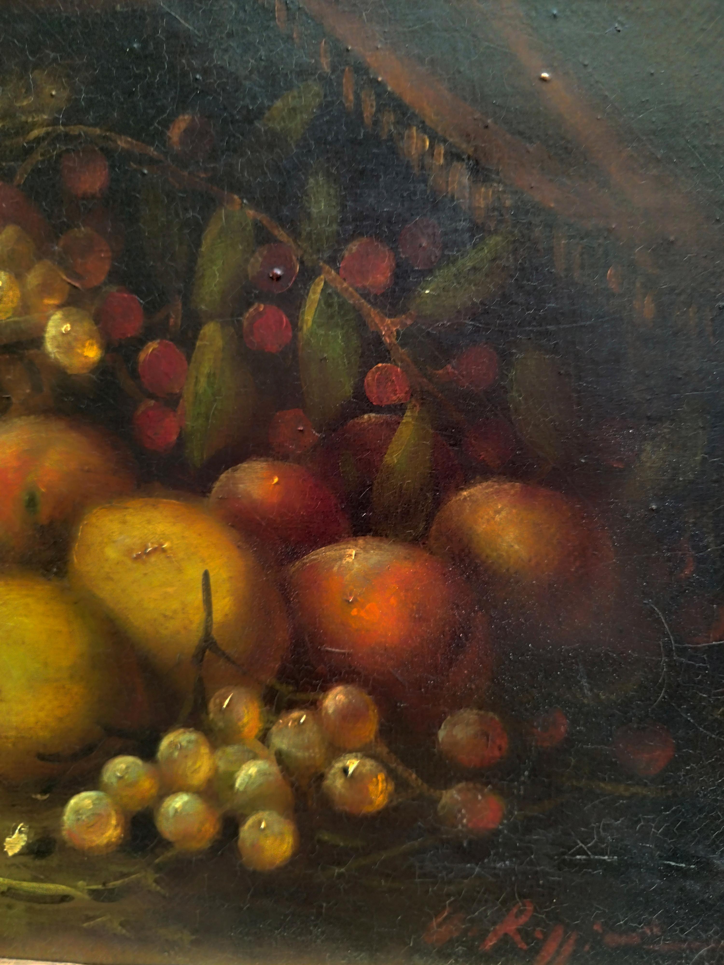 VIDA TRANQUILA - Massimo Reggiani -  Óleo sobre lienzo Pintura italiana en venta 11