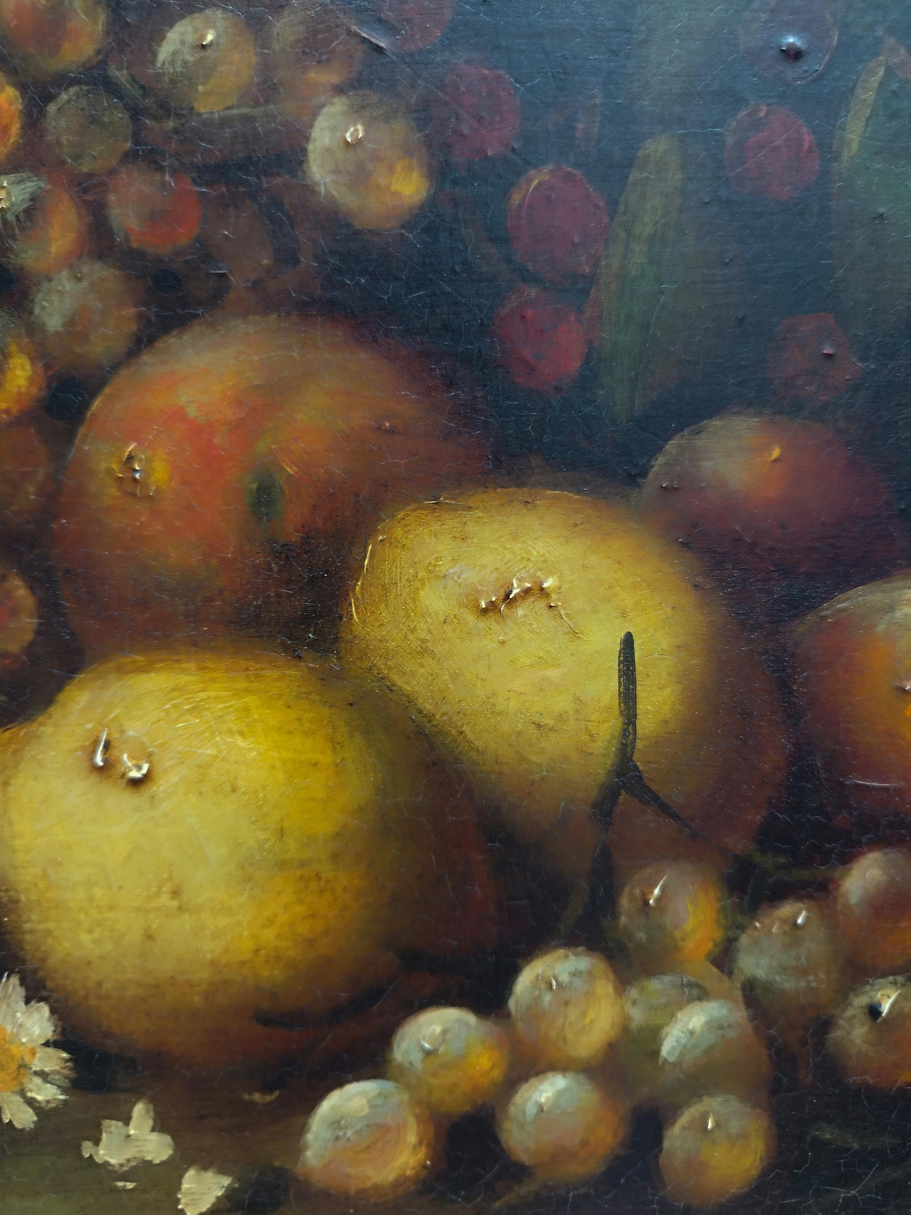VIDA TRANQUILA - Massimo Reggiani -  Óleo sobre lienzo Pintura italiana en venta 12