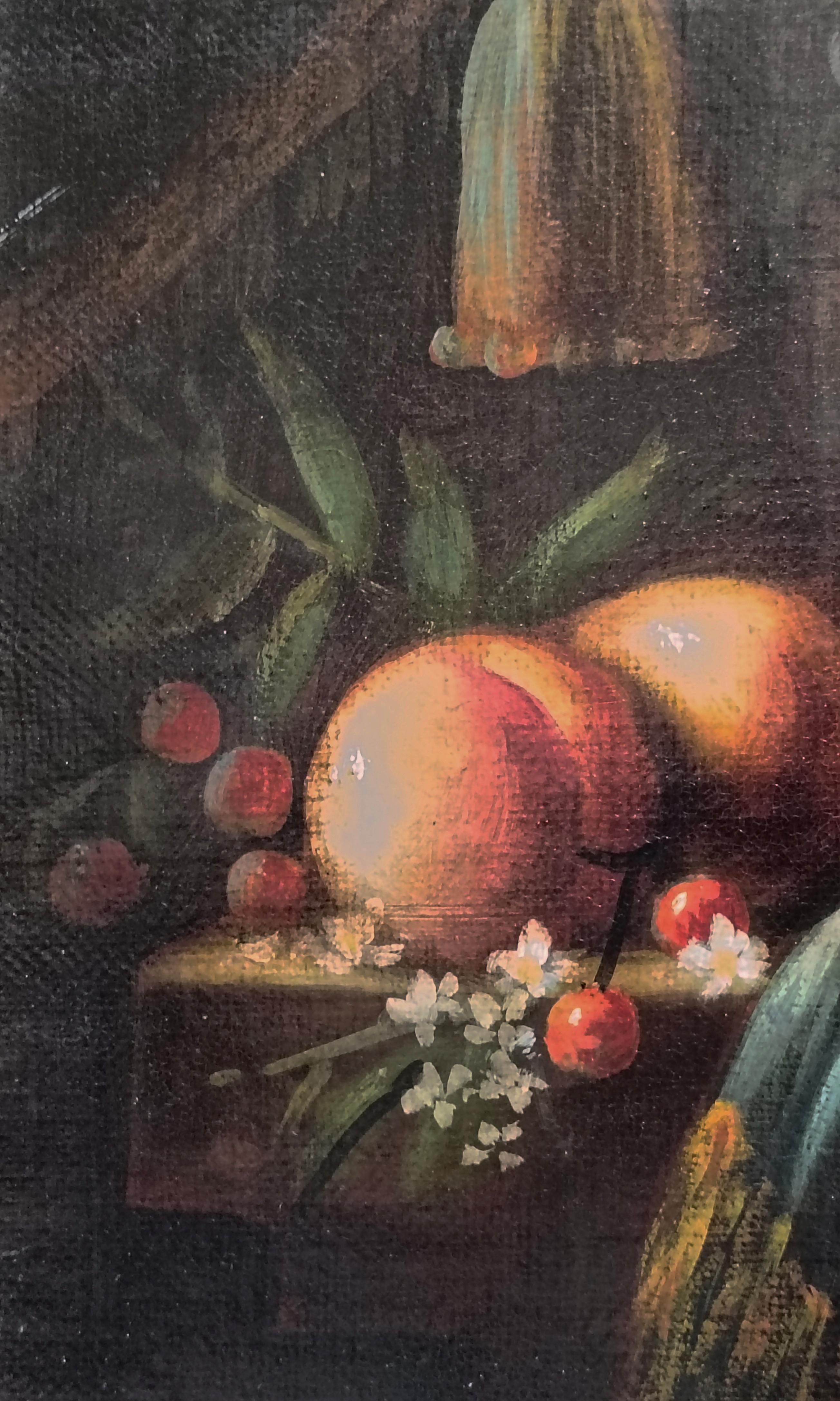 VIE MORTE  - Massimo Reggiani - Huile sur toile  Peinture italienne en vente 15