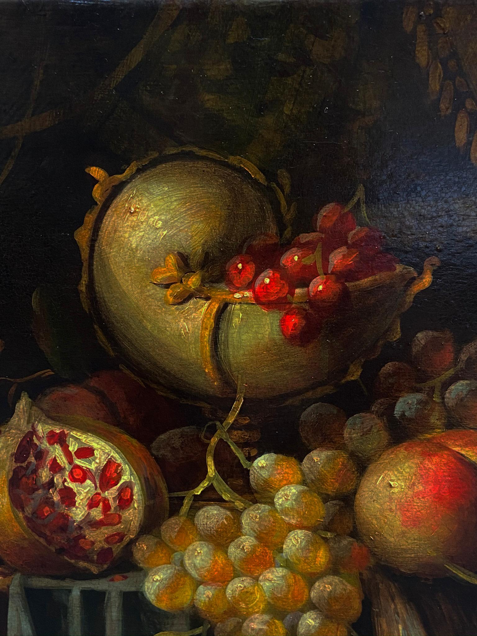 STILL LIFE - Massimo Reggiani - Oil on Canvas Italian Painting For Sale 2