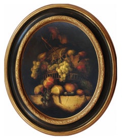 STILL LIFE - Massimo Reggiani - Oil on Canvas Italian Painting