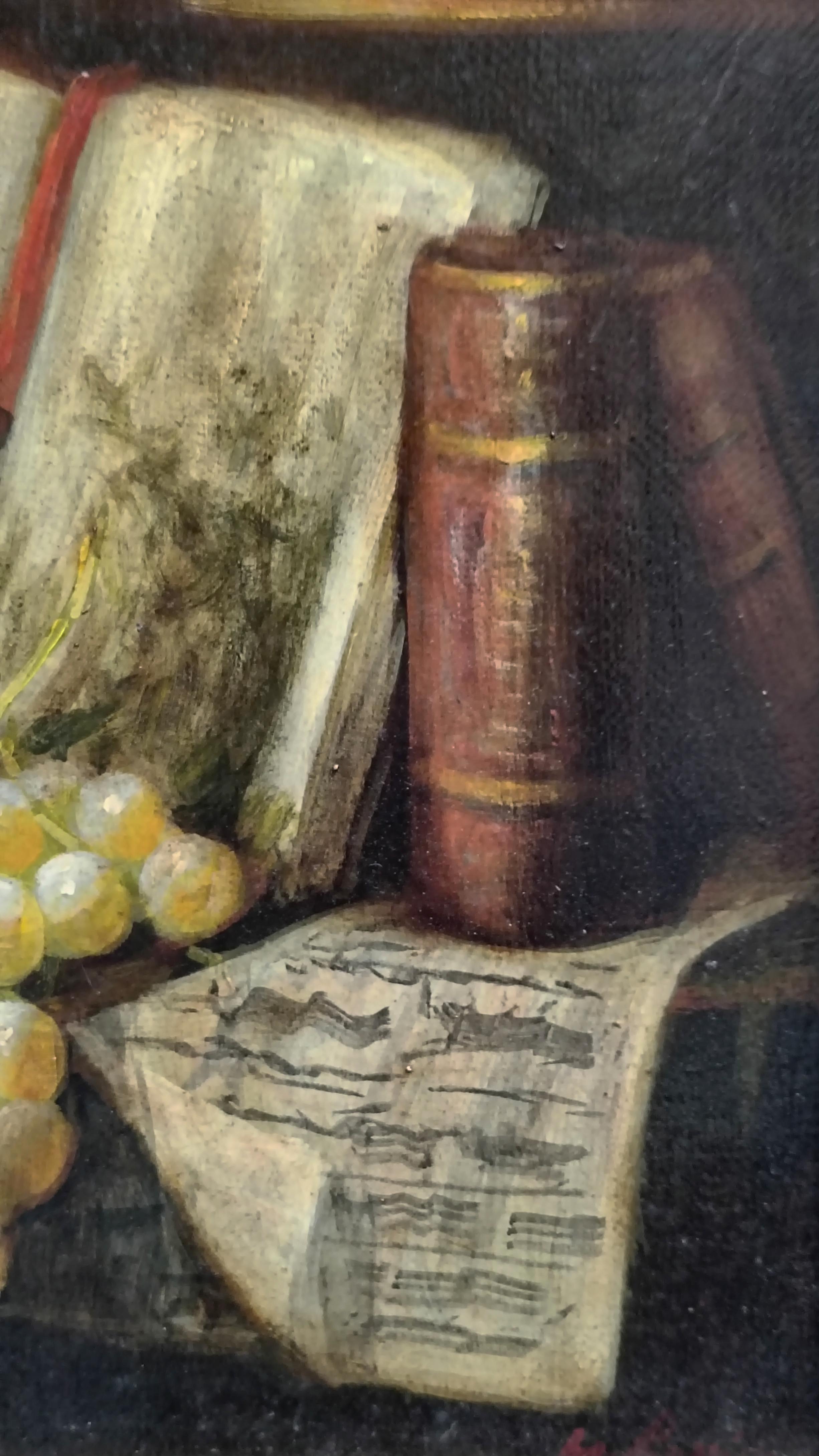 STILL LIFE - Massimo Reggianil - Pittura italiana olio su tela in vendita 11