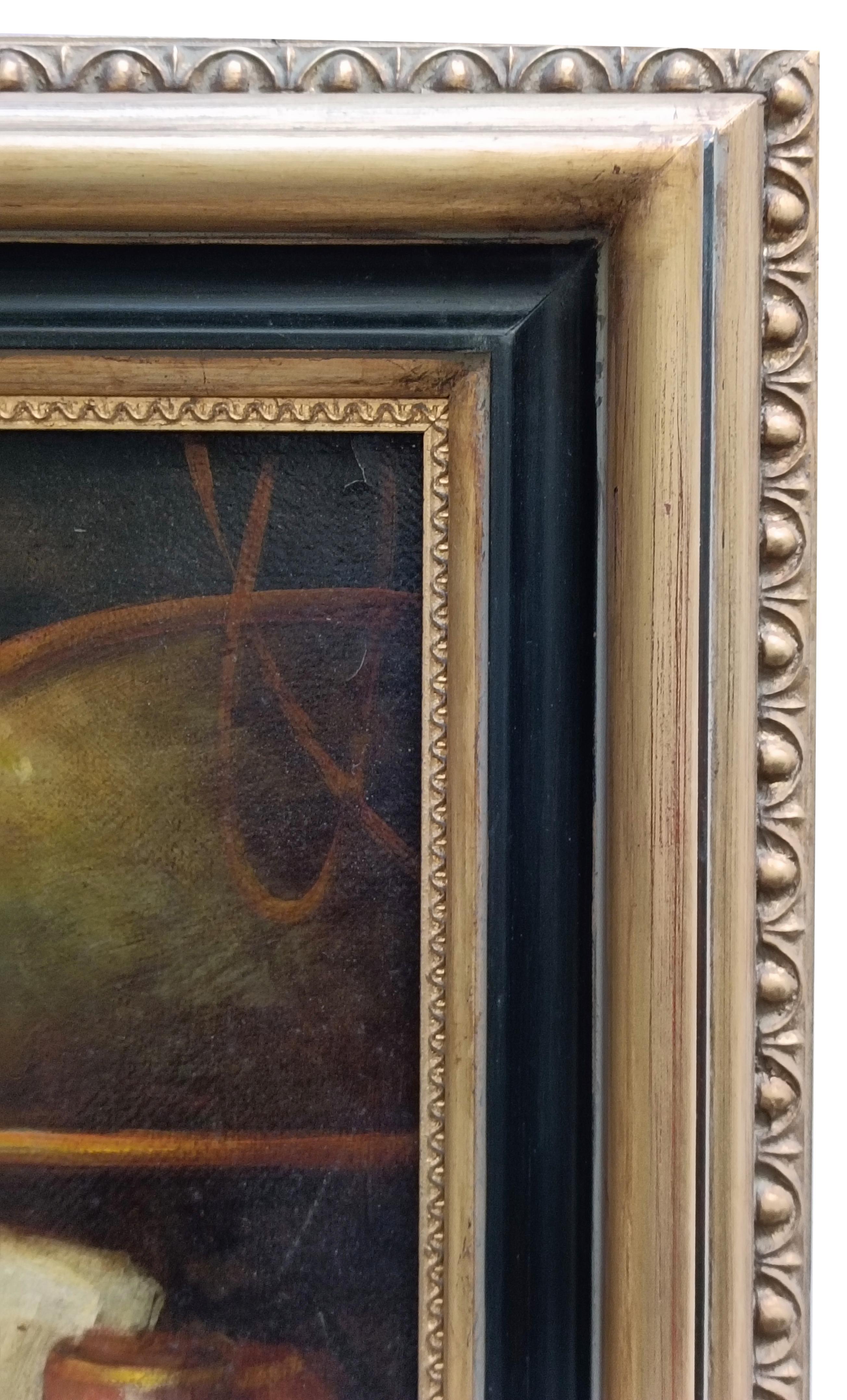 STILL LIFE - Massimo Reggianil - Pittura italiana olio su tela in vendita 7