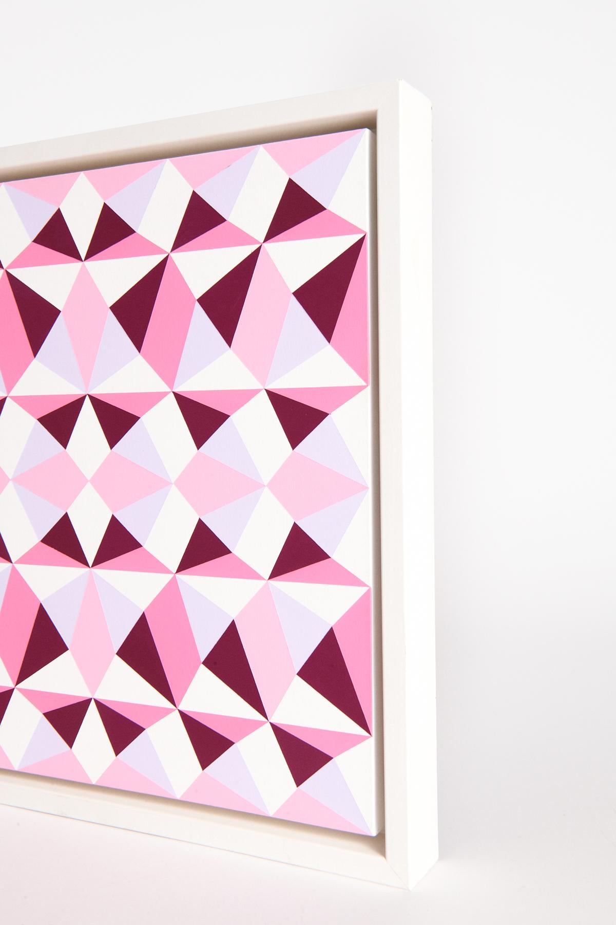 pittura geometrica parete
