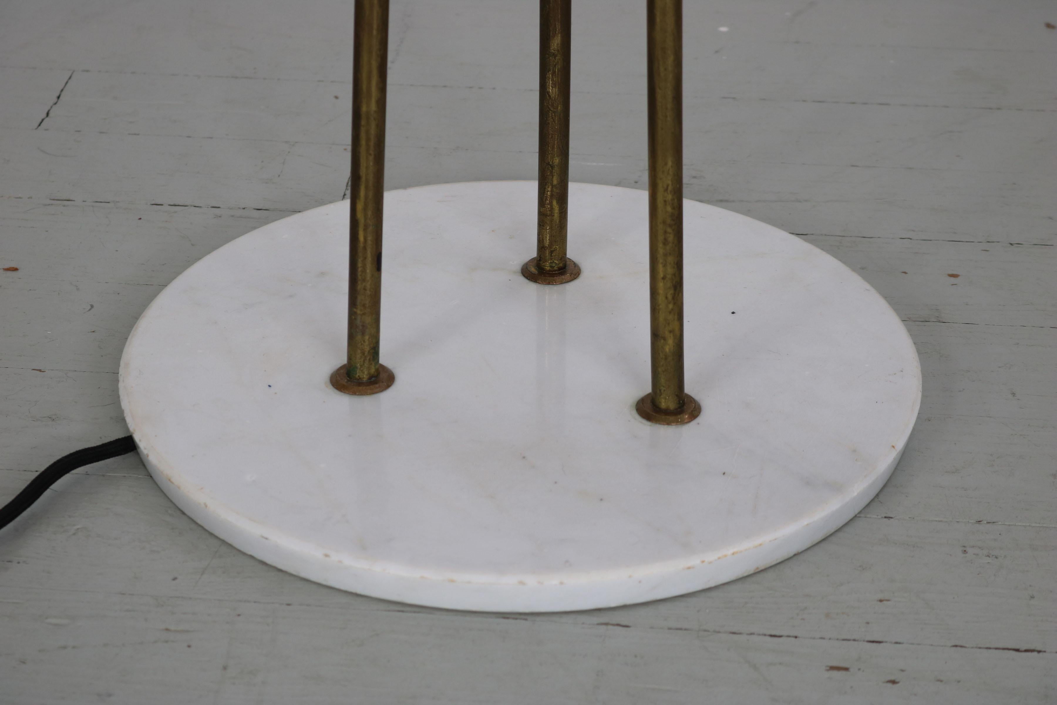 Gateano Scolari Stilnovo Italian Floor Lamp from the 50s For Sale 1